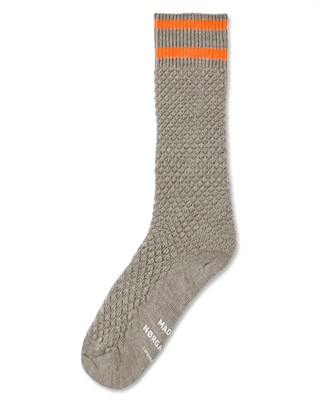 Woolen Bubble Socken - Silver Birch Melange